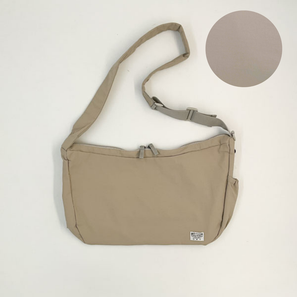 撥水ラウンドショルダーバッグ