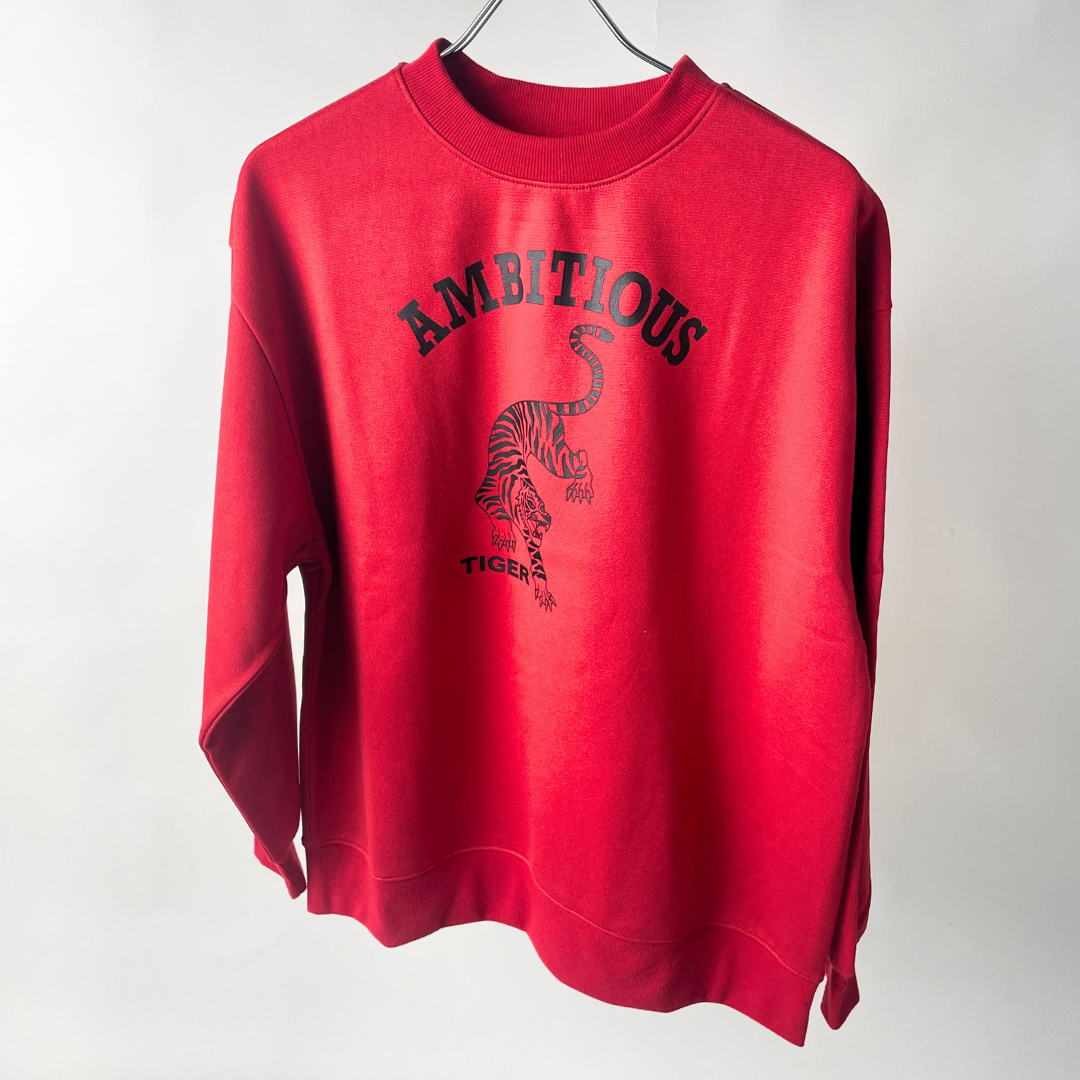 裏起毛スウェットプルオーバー