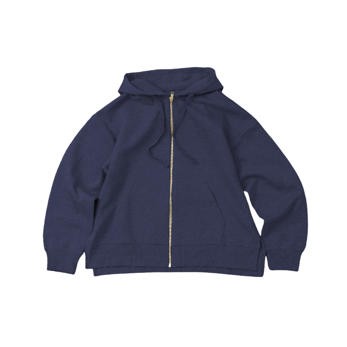 【AIRY】ストレッチ スウェット ジップパーカー