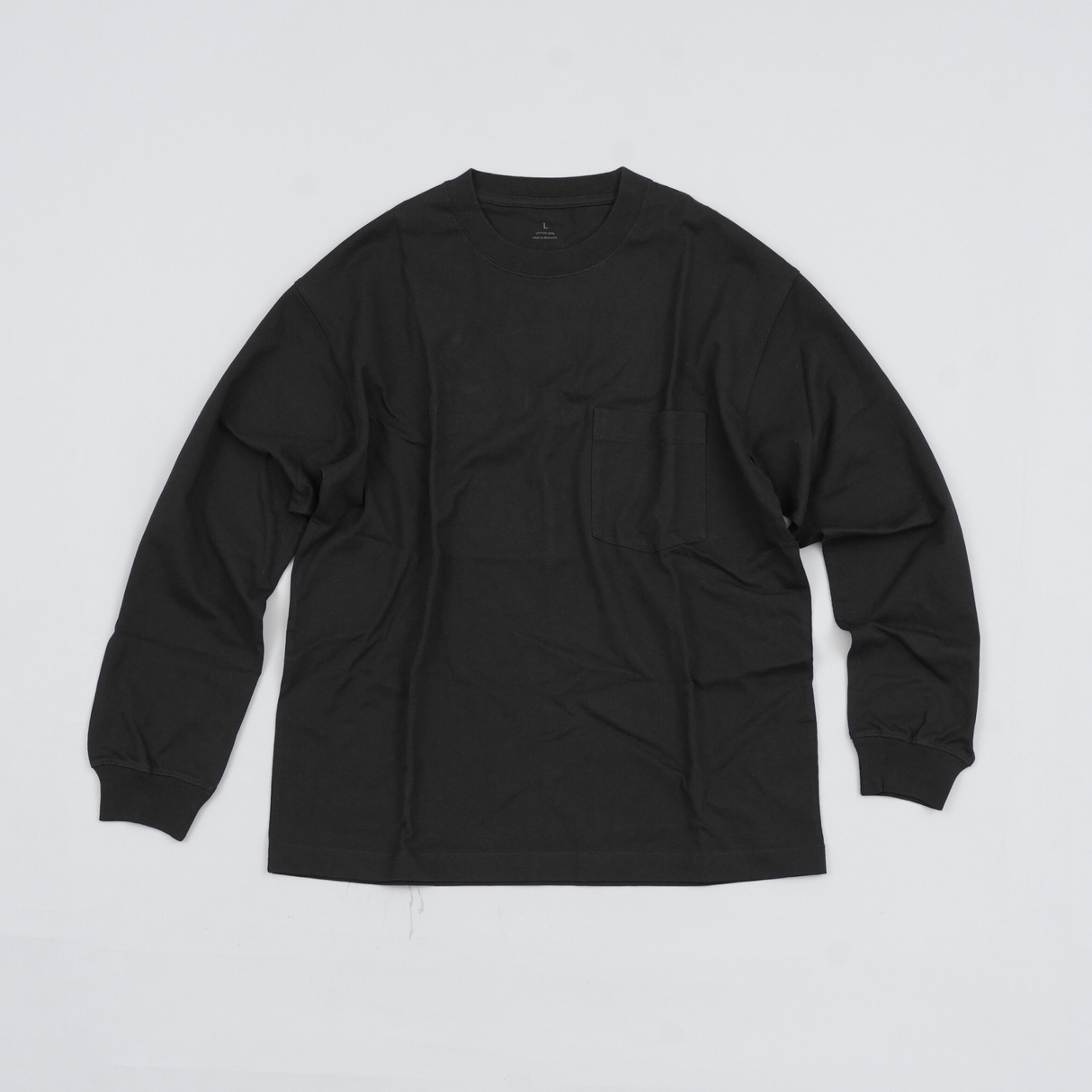 綿100%BIG Tシャツ(長袖)