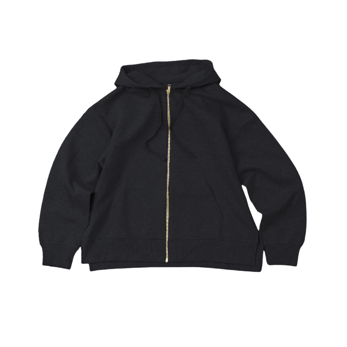 【AIRY】ストレッチ スウェット ジップパーカー