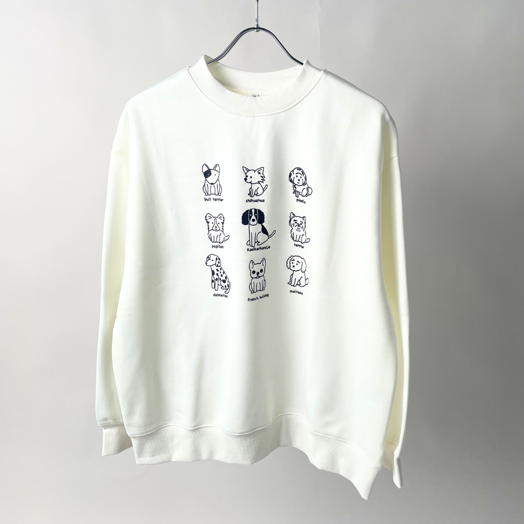 裏起毛スウェットプルオーバー