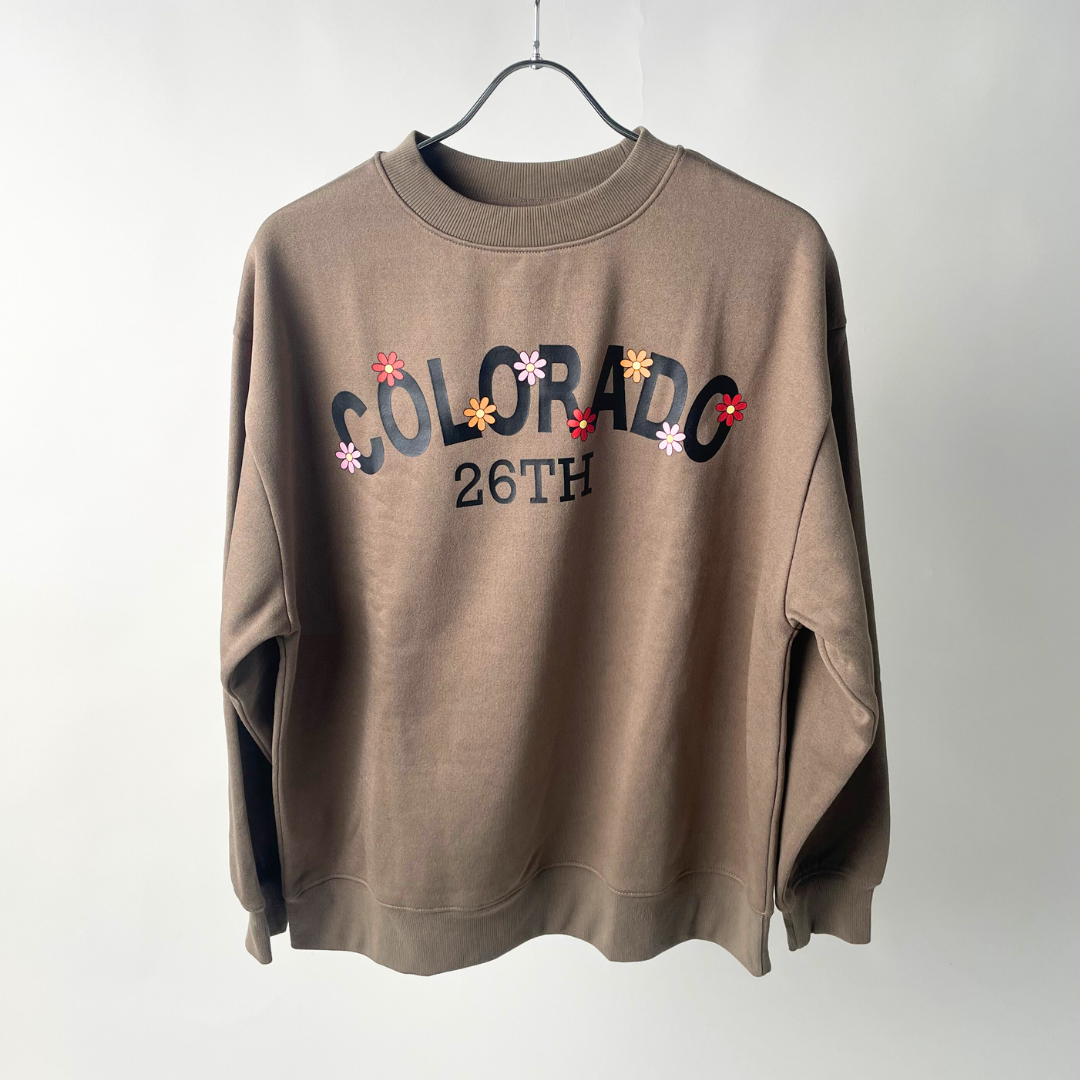 裏起毛スウェットプルオーバー