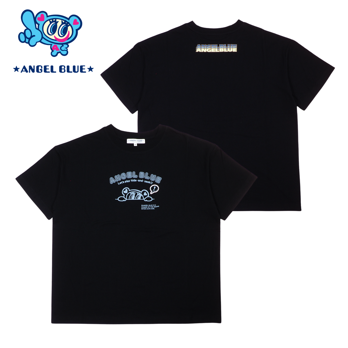 【ANGEL BLUE】プリントTシャツ