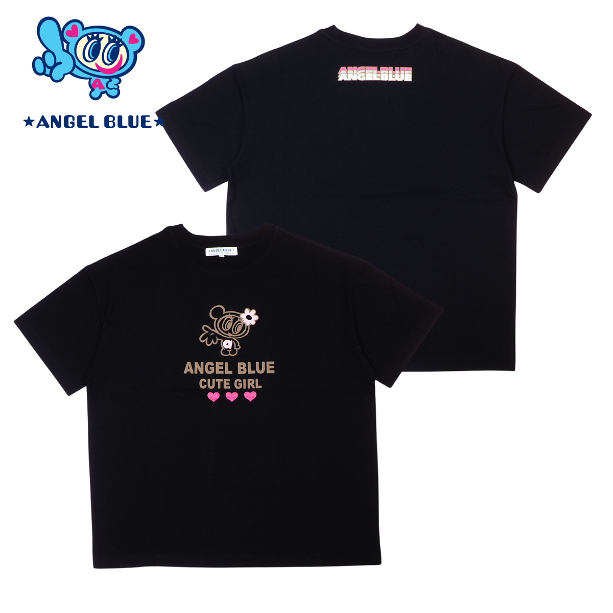 【ANGEL BLUE】プリントTシャツ