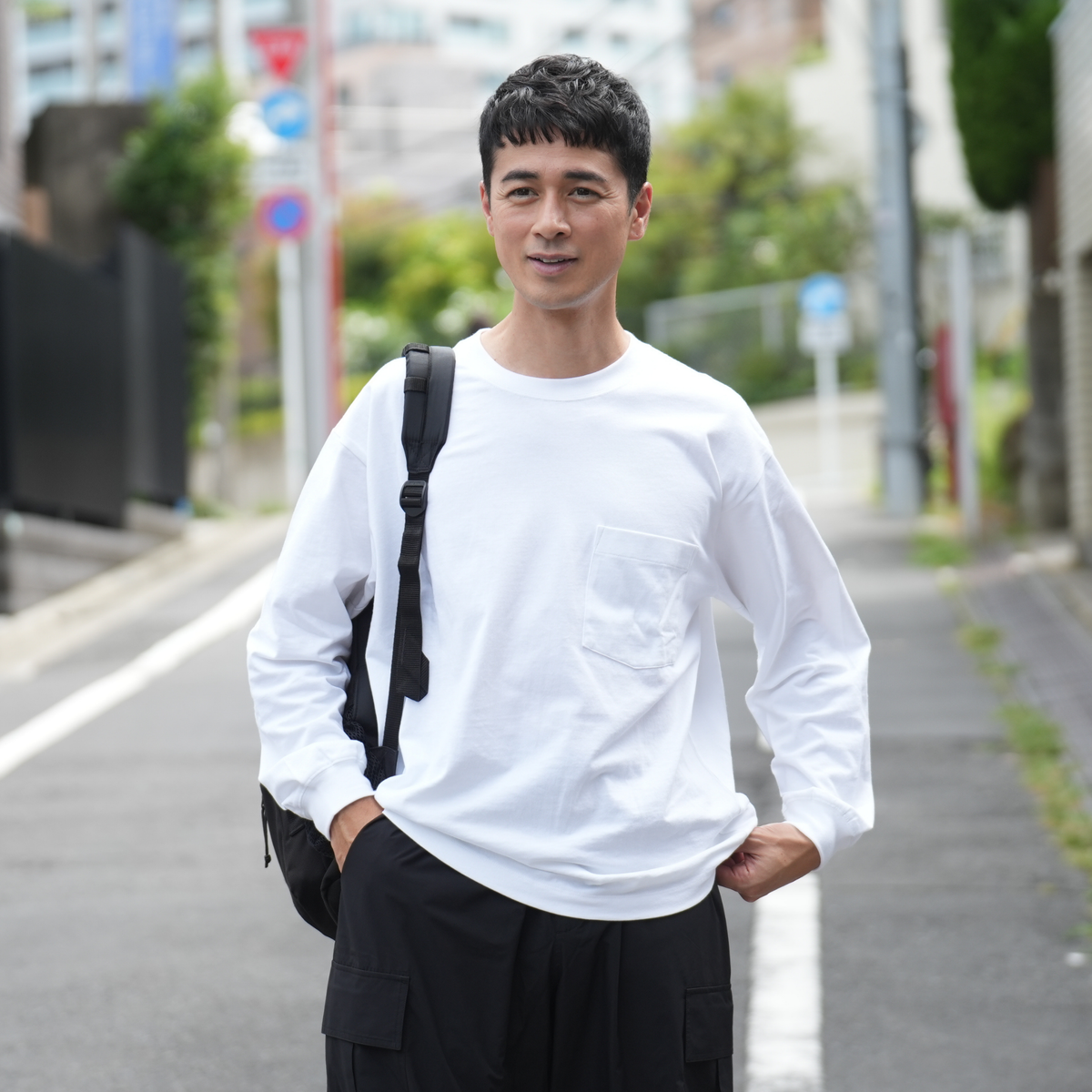 綿100%BIG Tシャツ(長袖)