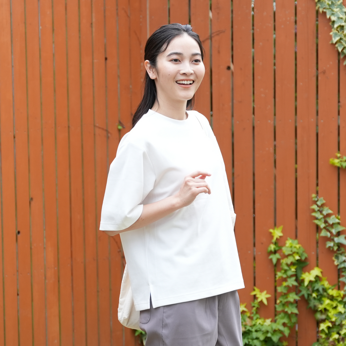 エアリティオーバーサイズTシャツ