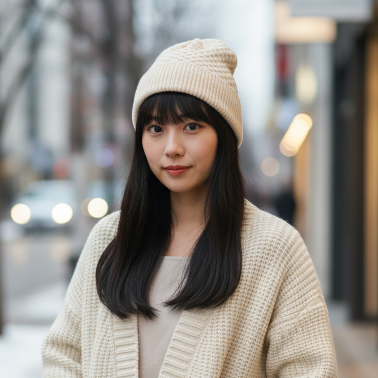 ニットキャップ