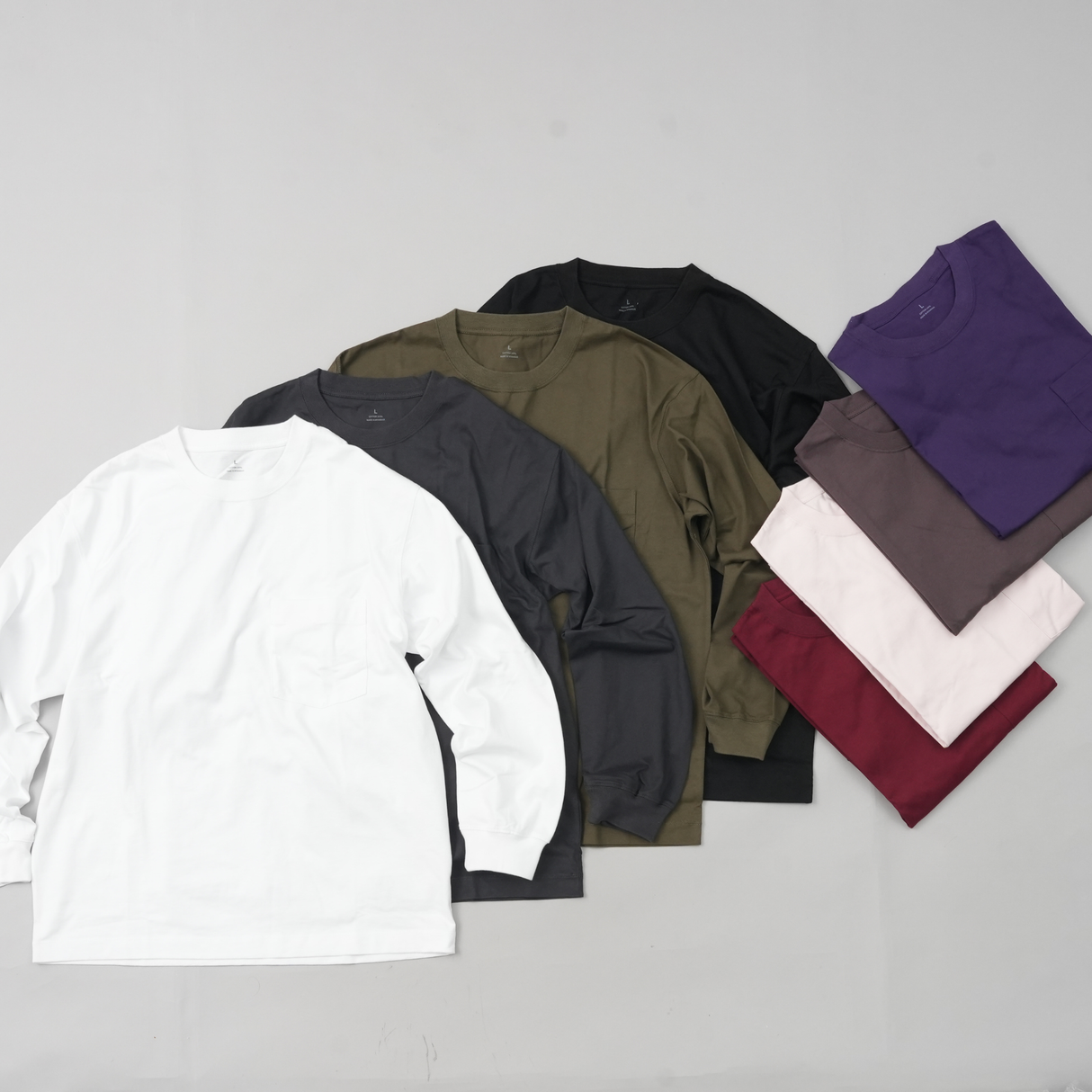 綿100% BIG Tシャツ(長袖)