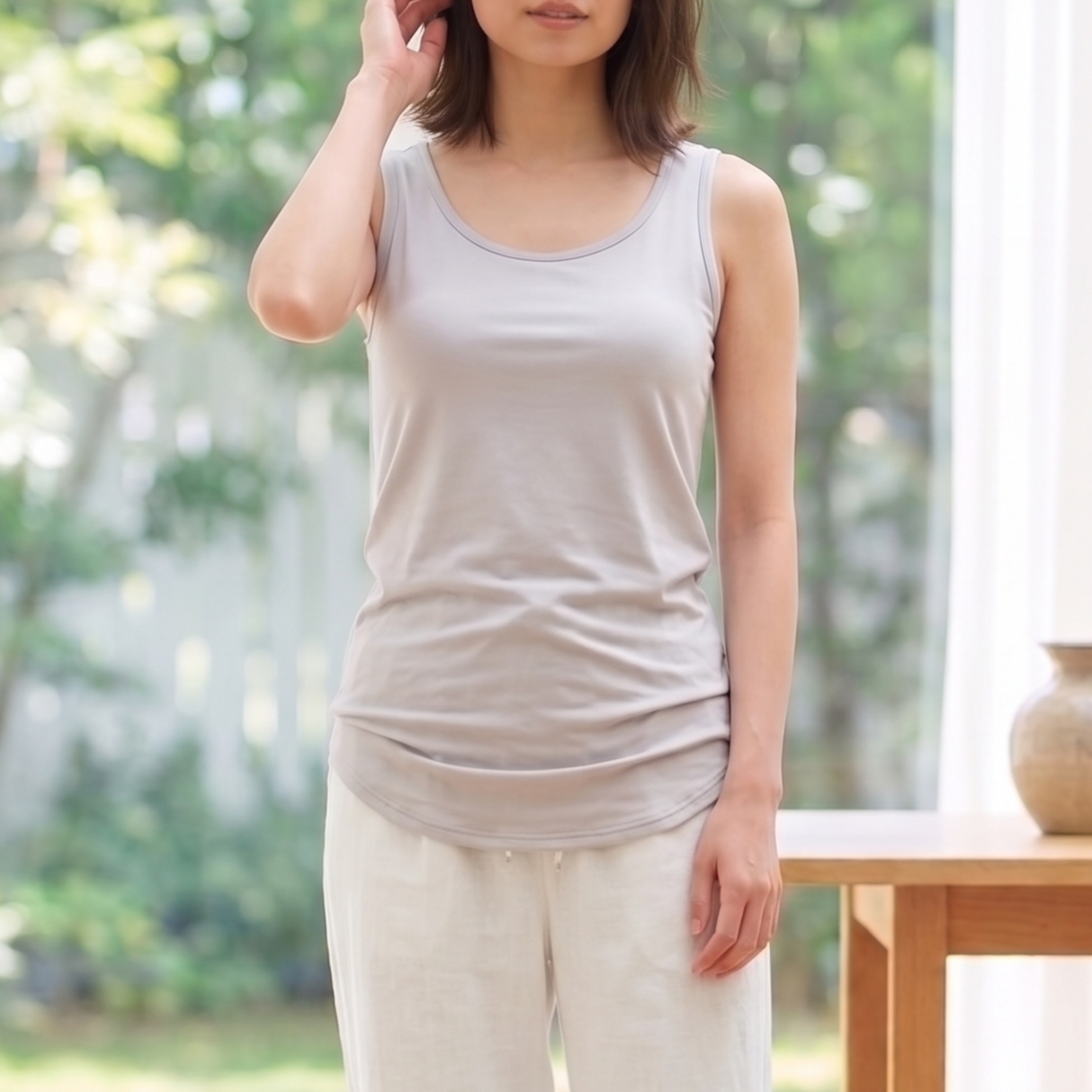 ひやタッチインナー タンクトップ