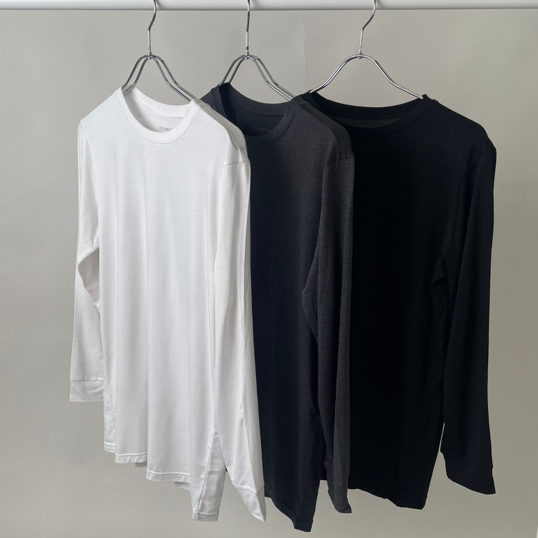 オンフィールクルーネックT/長袖
