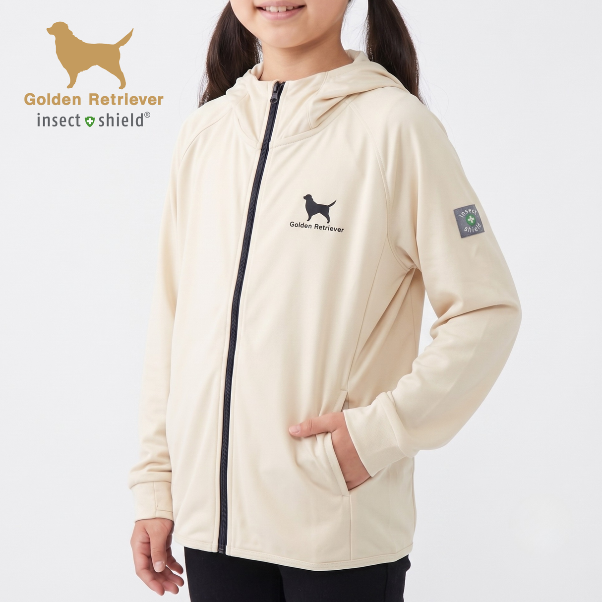 【Golden Retriever×TRIALコラボ】インセクトシールドUVパーカー