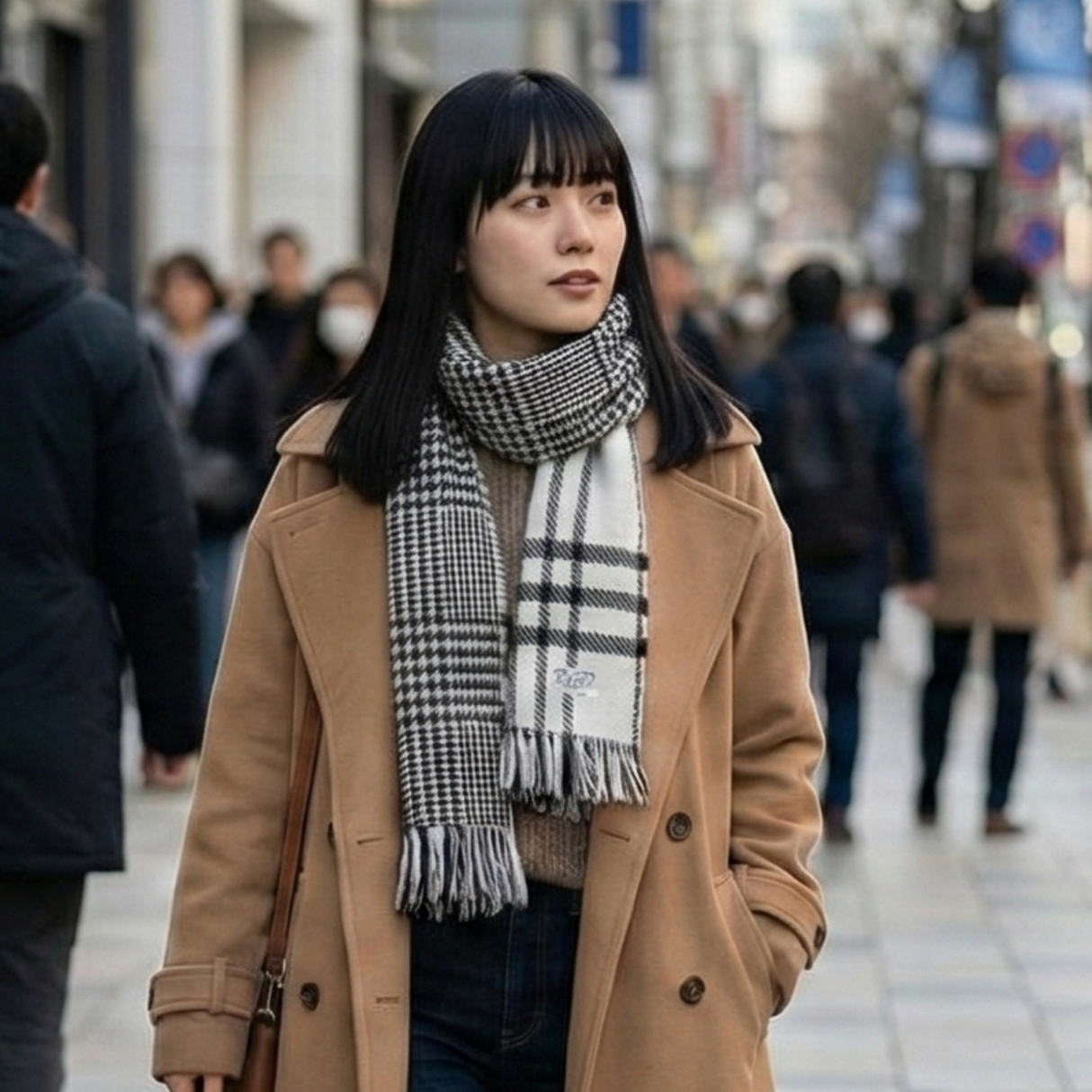 リバーシブルマフラー