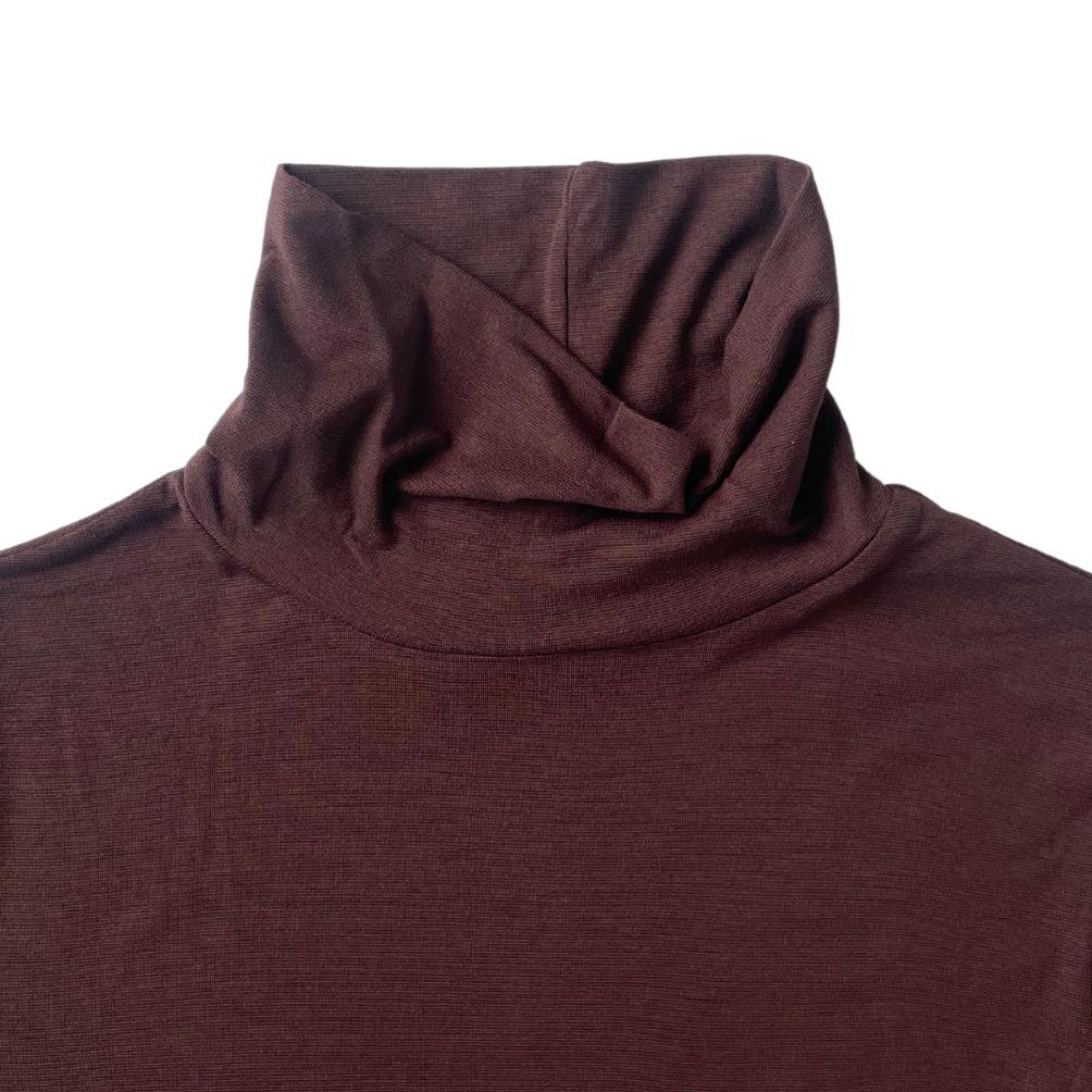 オンフィールタートルネックT/9分袖