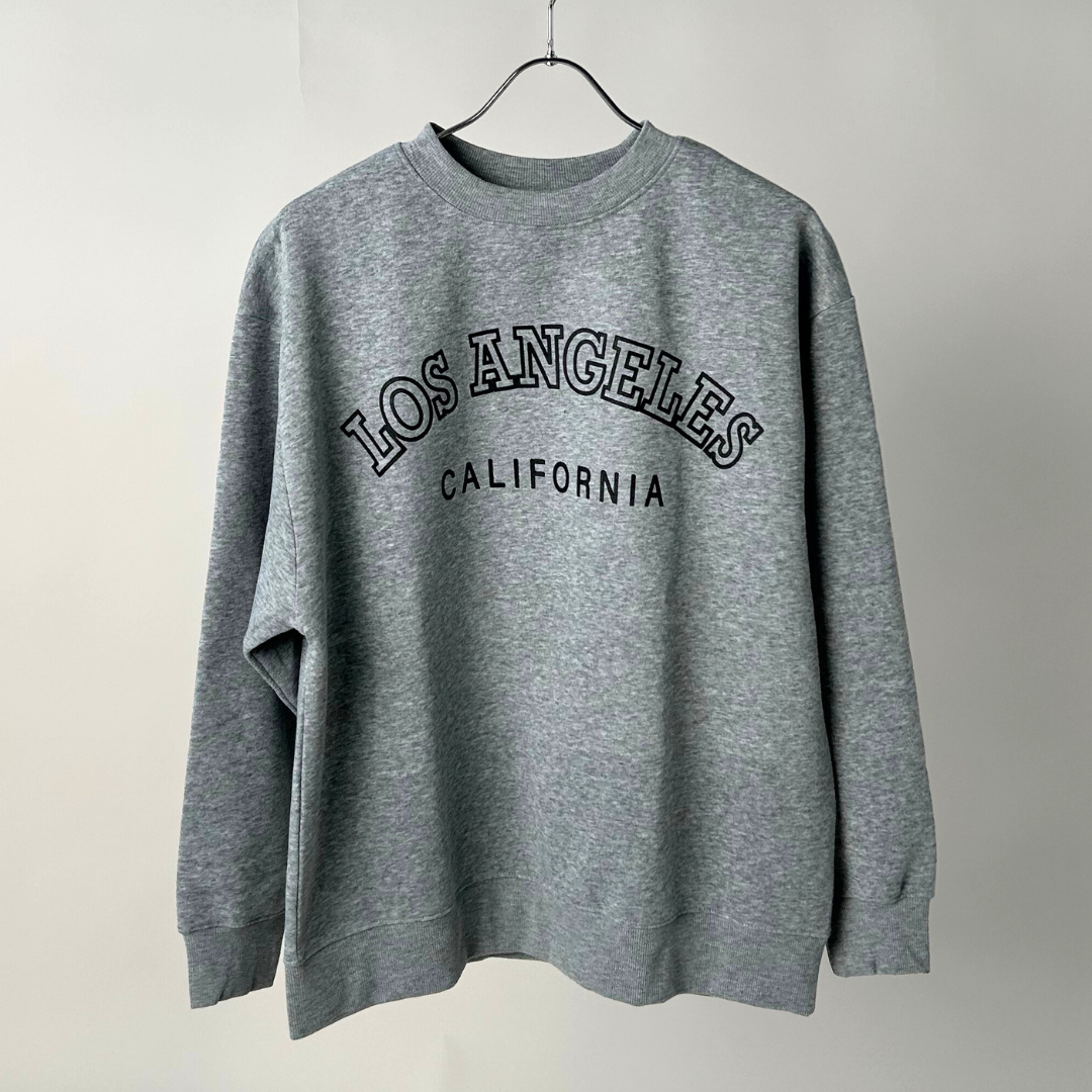 裏起毛スウェットプルオーバー