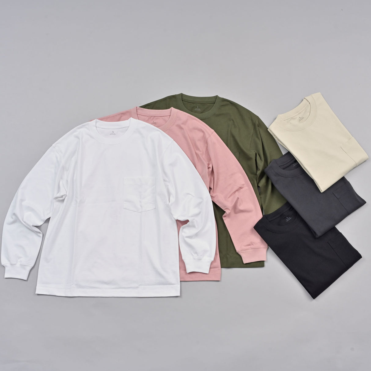 綿100% BIG Tシャツ(長袖)