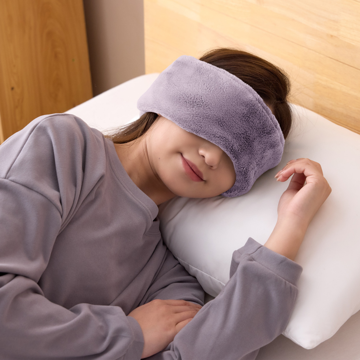 【ONFEEL】なめらかあったかアイマスク