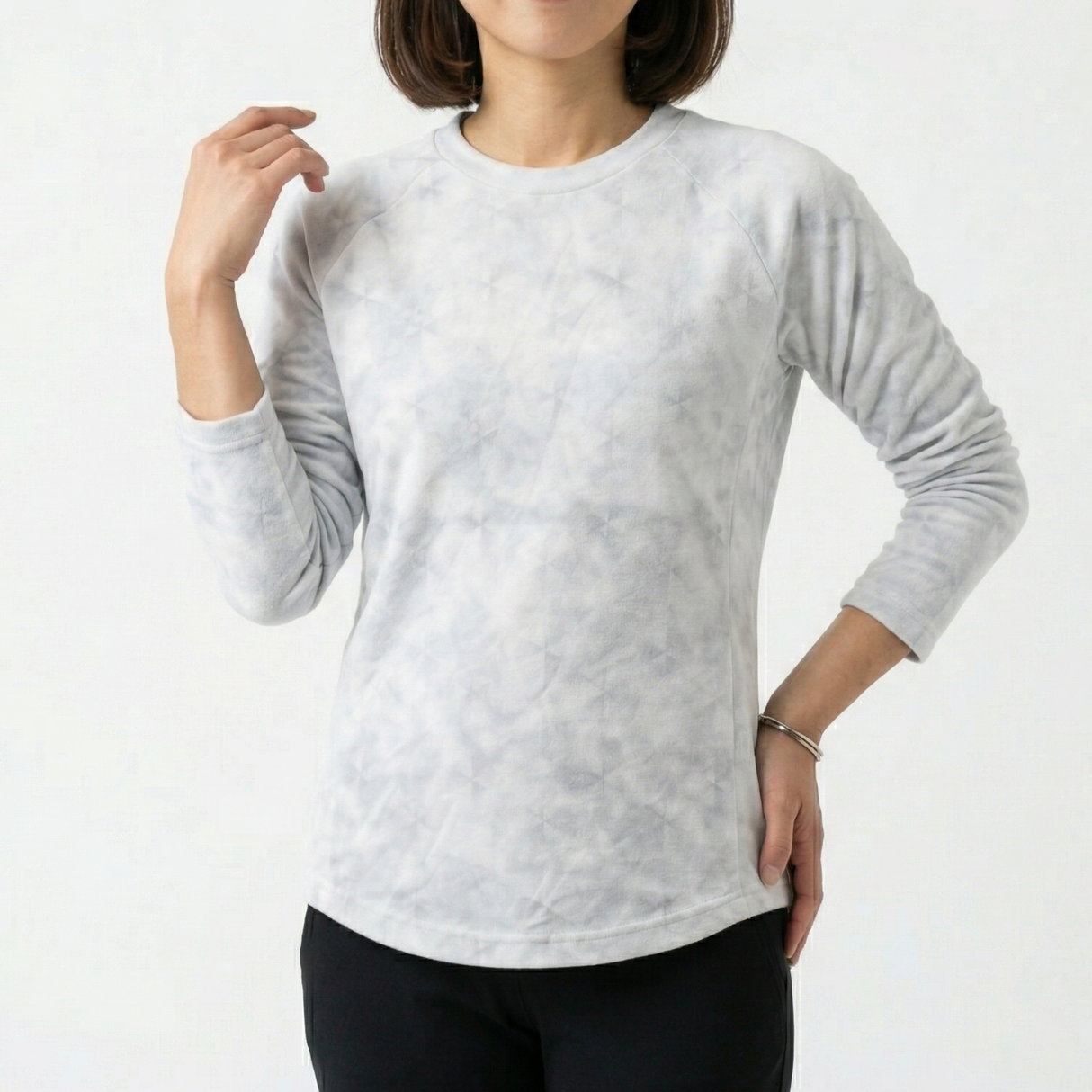 【Room&Active】ドライ長袖Tシャツ