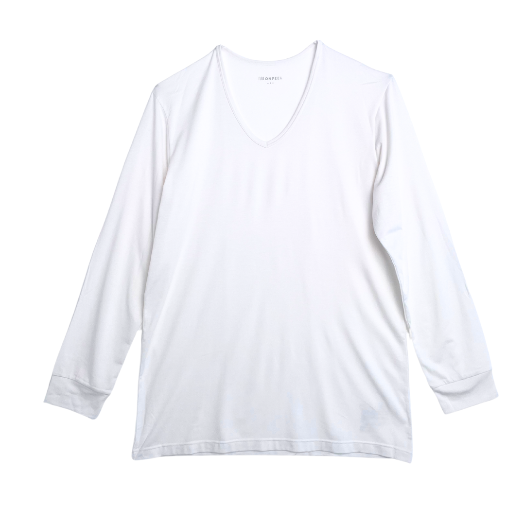 オンフィールVネックT/長袖