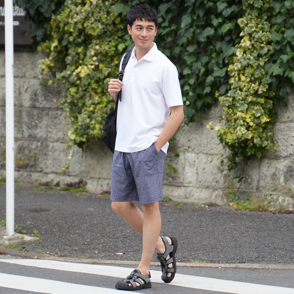 NOBIRUNOストレッチショートパンツ(メッシュ)