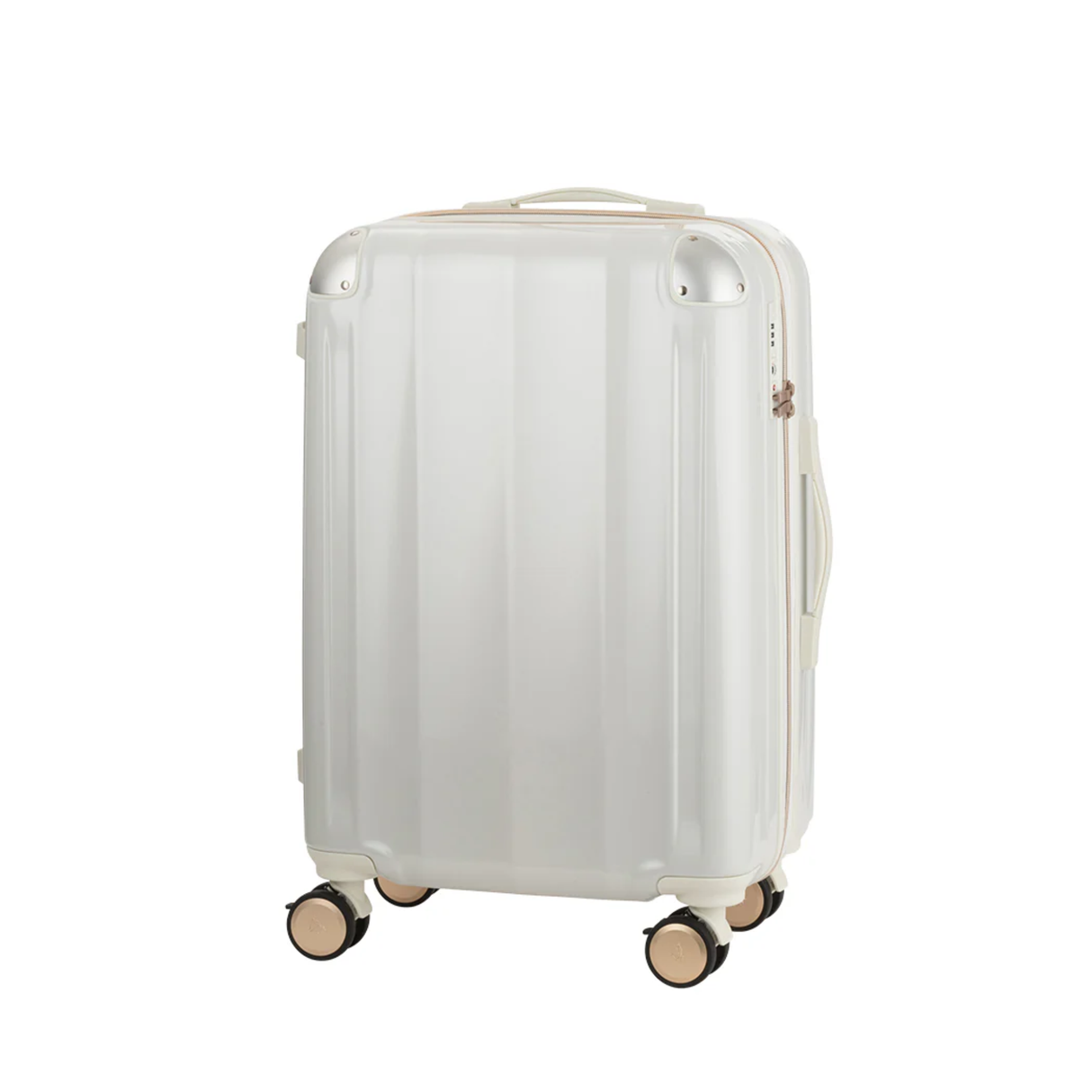 ストッパー付き鏡面拡張ファスナーキャリーVELIRO56L