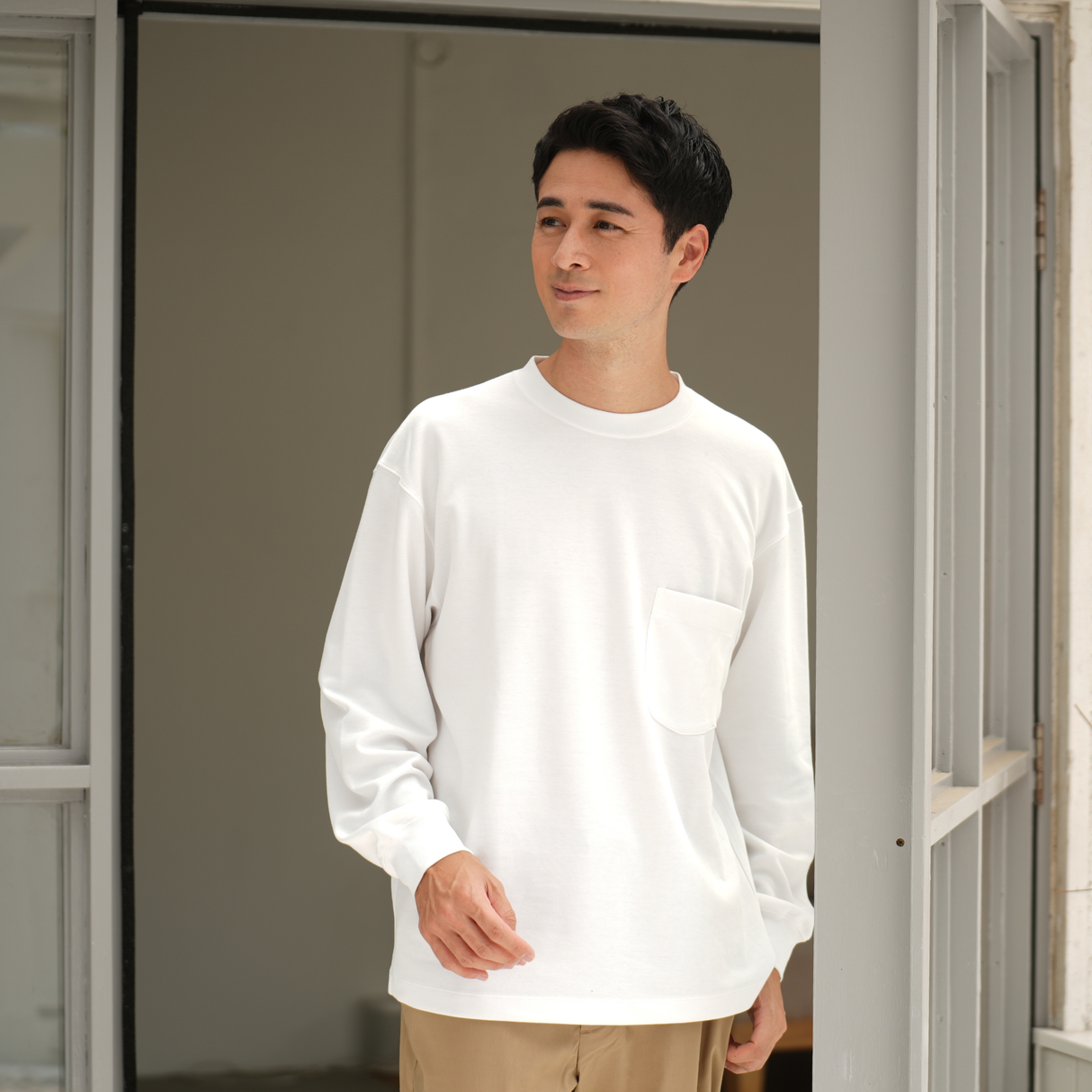 【AIRITY】エアリティー オーバーサイズ Tシャツ(長袖)