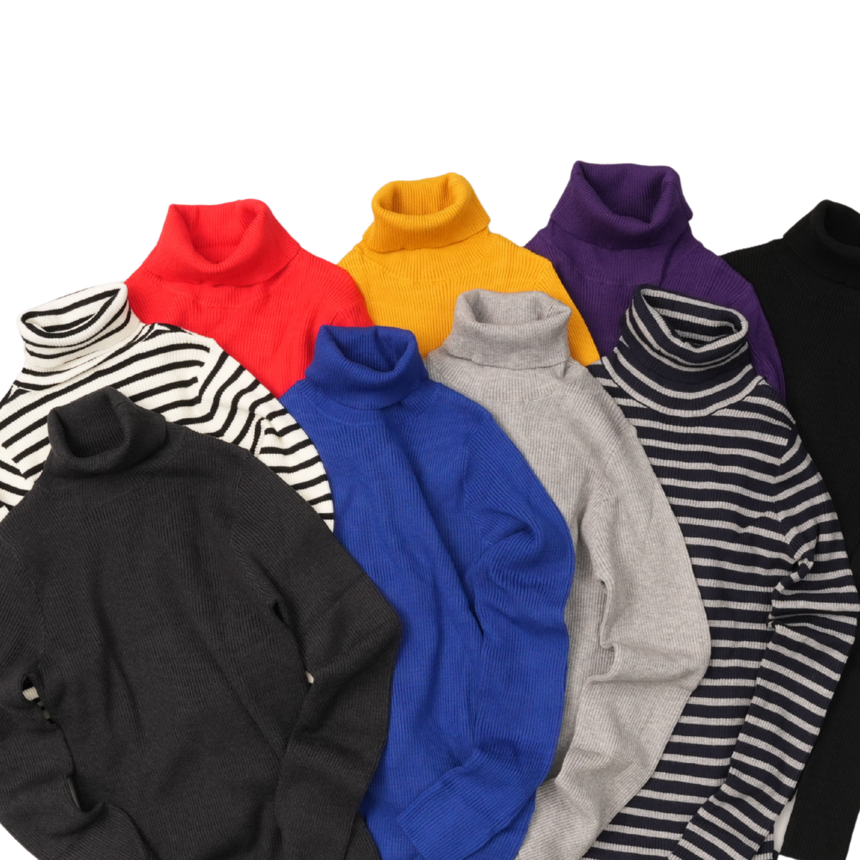 シルキーニットタートルネック