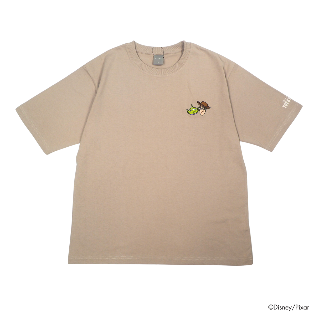 【トイ・ストーリー】ワンポイント刺繍Tシャツ