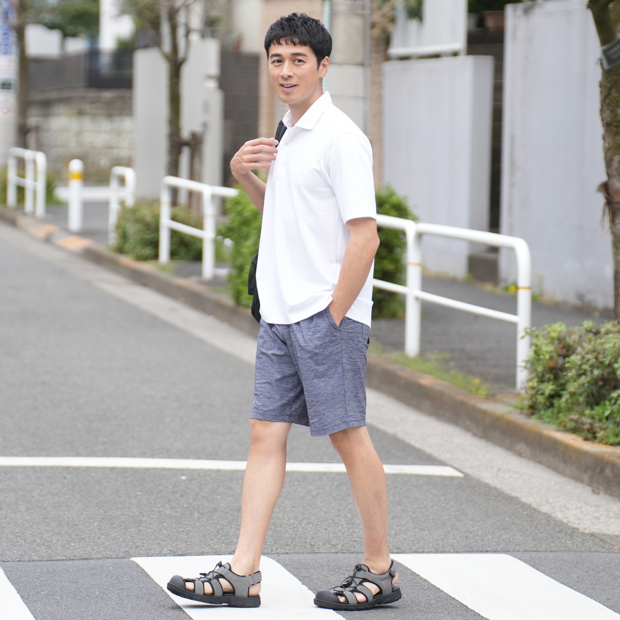 NOBIRUNOストレッチショートパンツ(メッシュ)