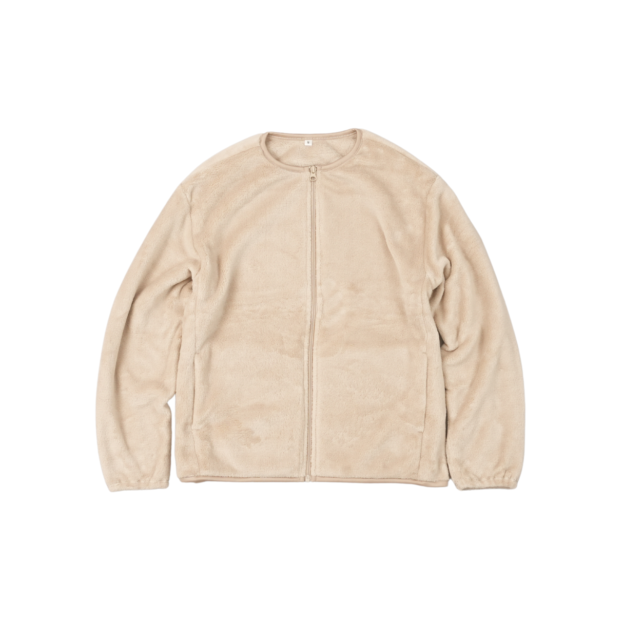 シルキーフリースノーカラージャケット