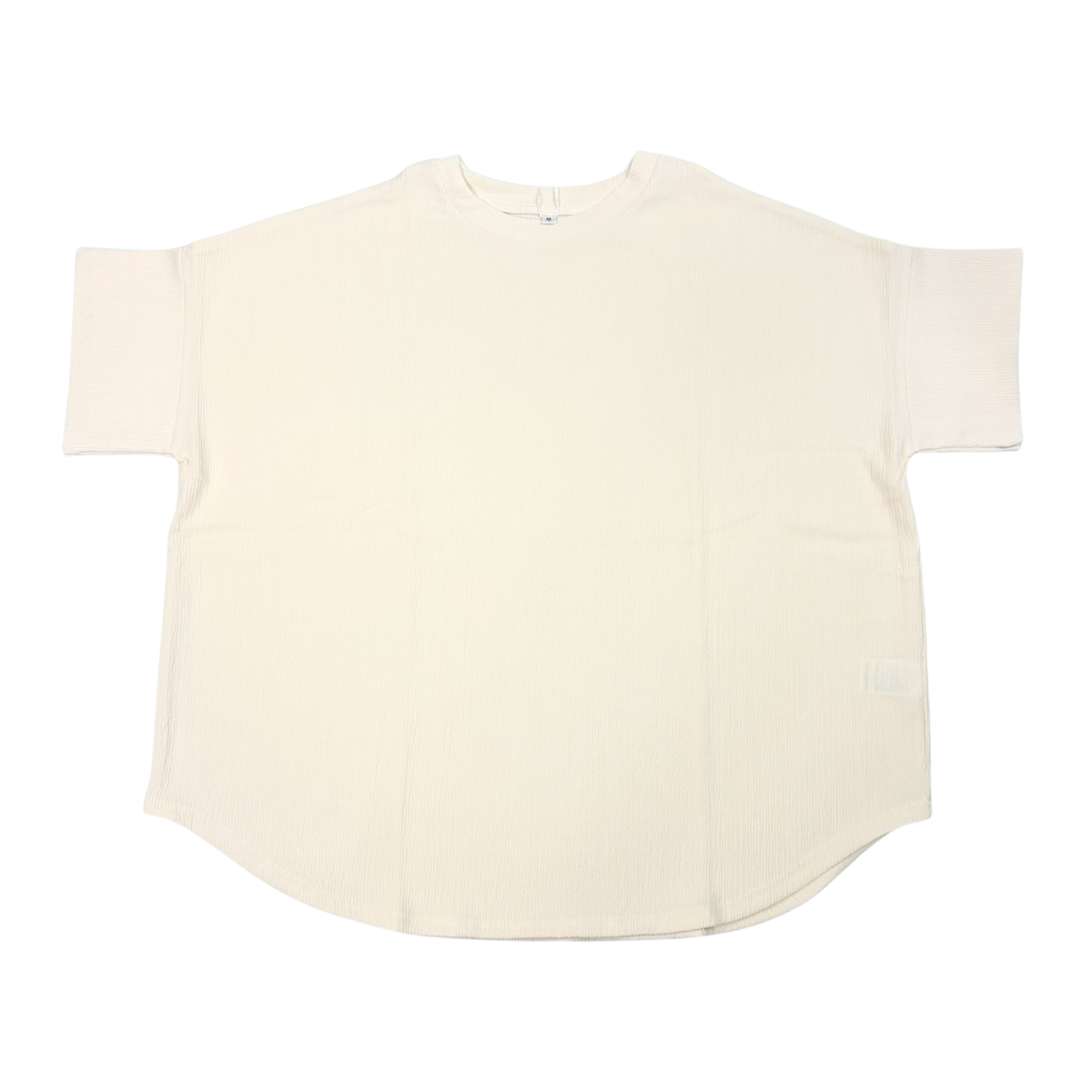 サラックス楊柳ゆるシルエットTシャツ