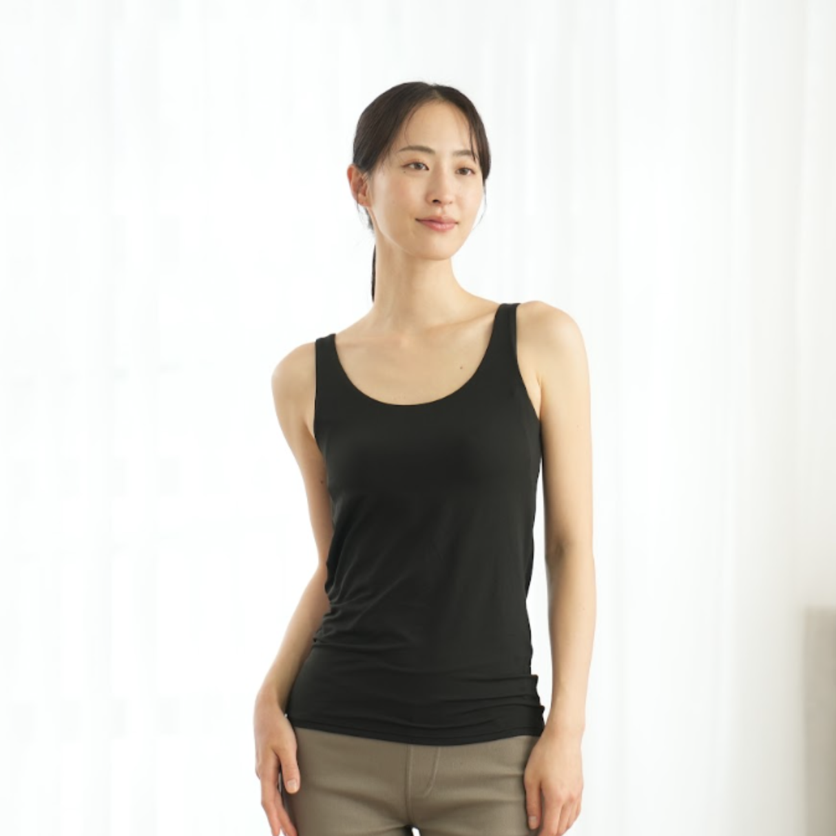 【ONFEEL】両面起毛ブラトップ