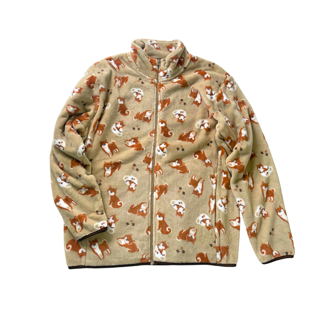 シルキーフリースジャケット 総柄(2024年モデル)