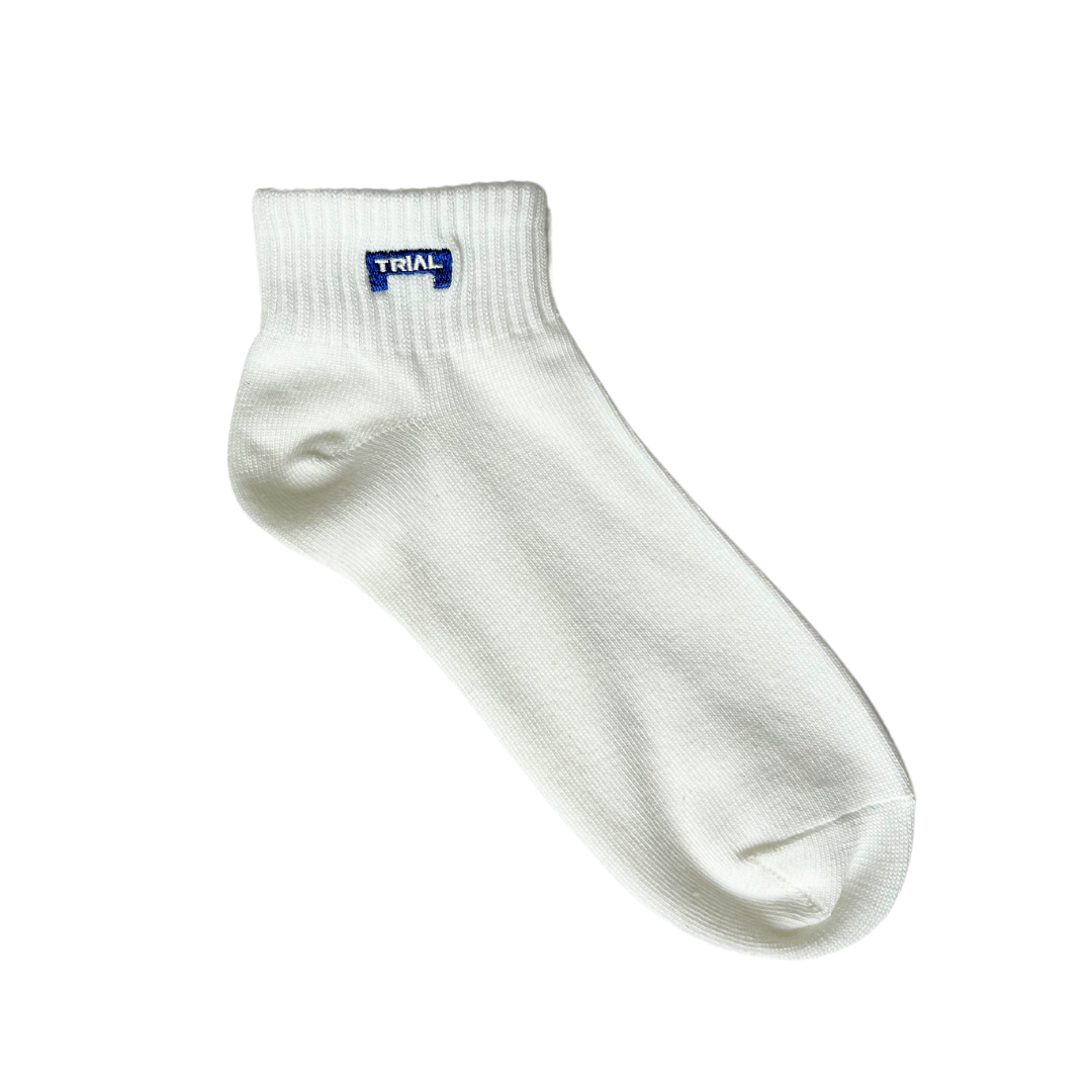 ロゴ刺繍アンクルソックス(TRIAL)