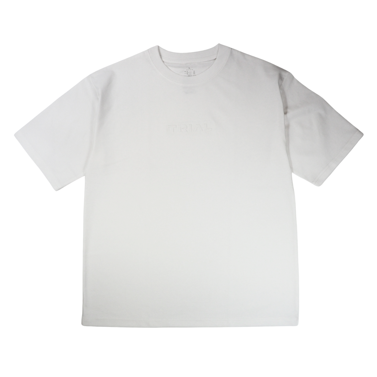 エンボスロゴTシャツ