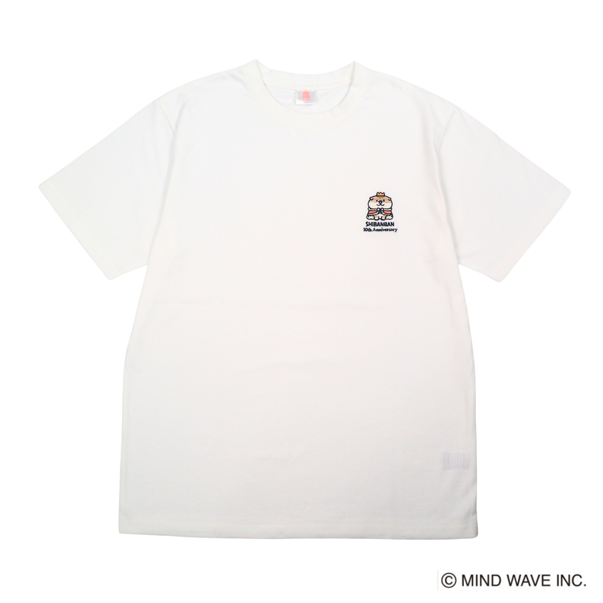 【しばんばん】ワンポイント刺繍Tシャツ