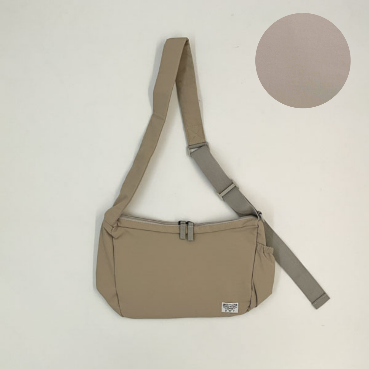撥水ラウンドショルダーバッグ