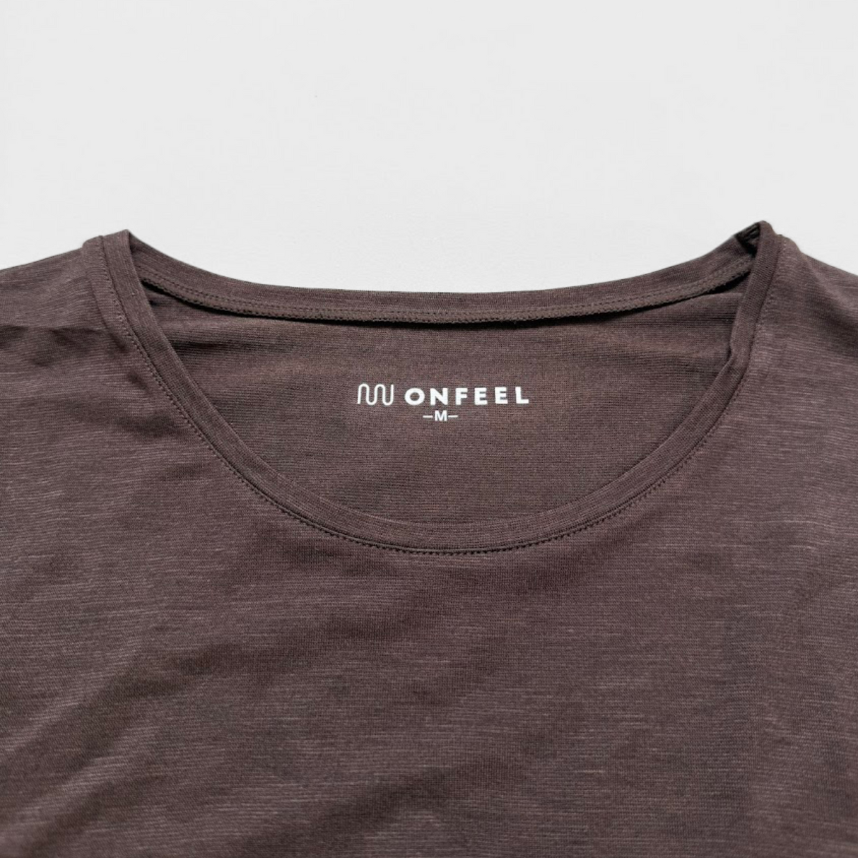 【ONFEEL】UネックインナーT/9分袖