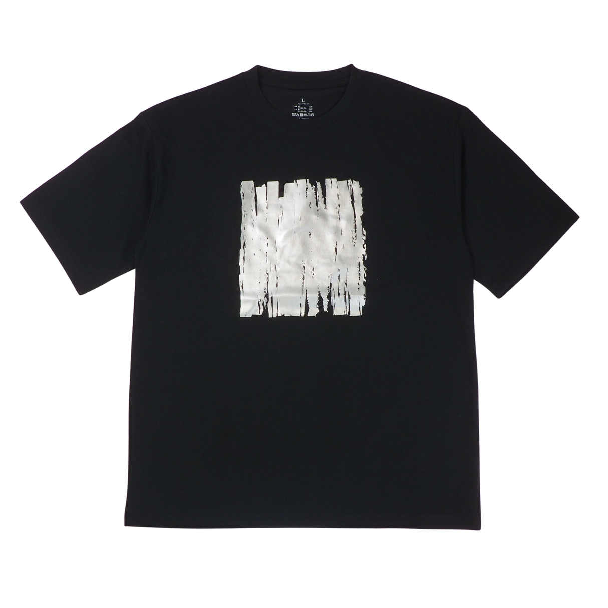 ホイルプリントTシャツ(スクエア)