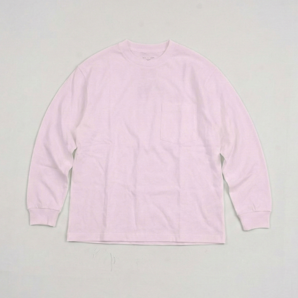綿100%BIG Tシャツ(長袖)