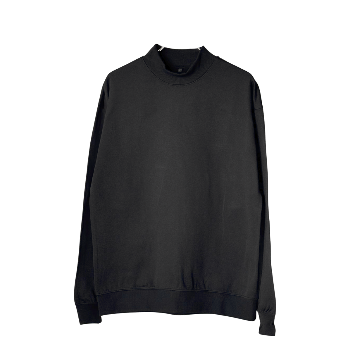 裏起毛スウェットプルオーバー(モックネック)