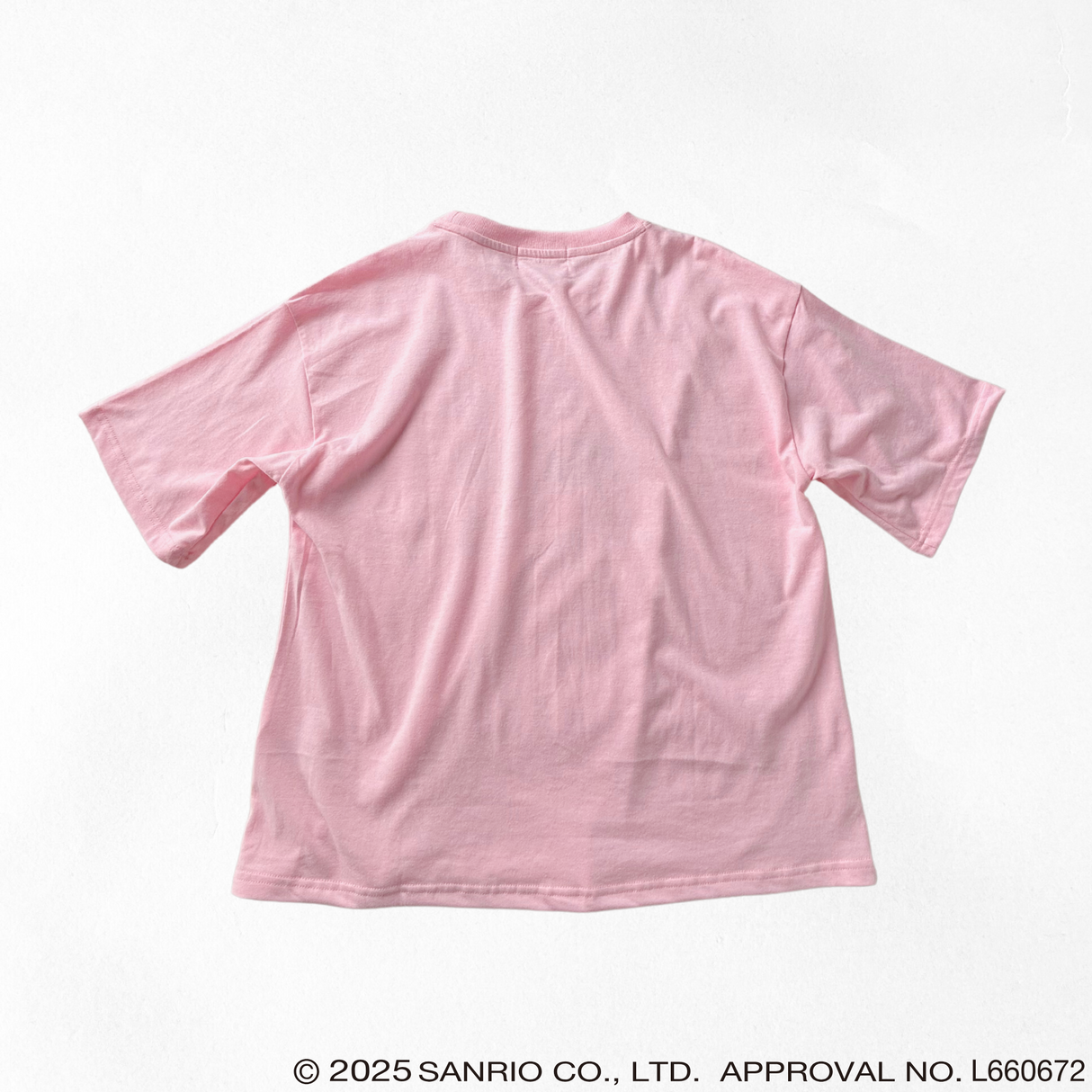 サンリオキャラクターズ前ロゴ半袖Tシャツ