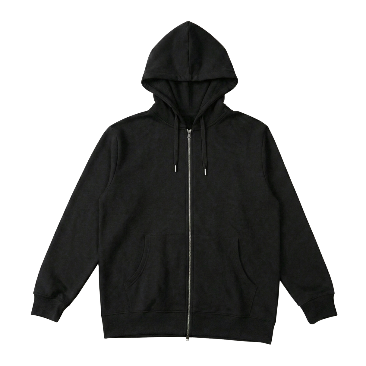 裏起毛スウェットダブルジップパーカー