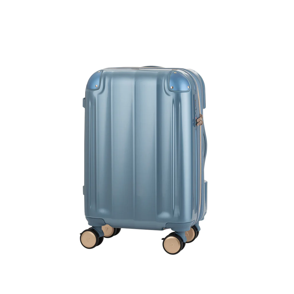ストッパー付き鏡面拡張ファスナーキャリーVELIRO34L