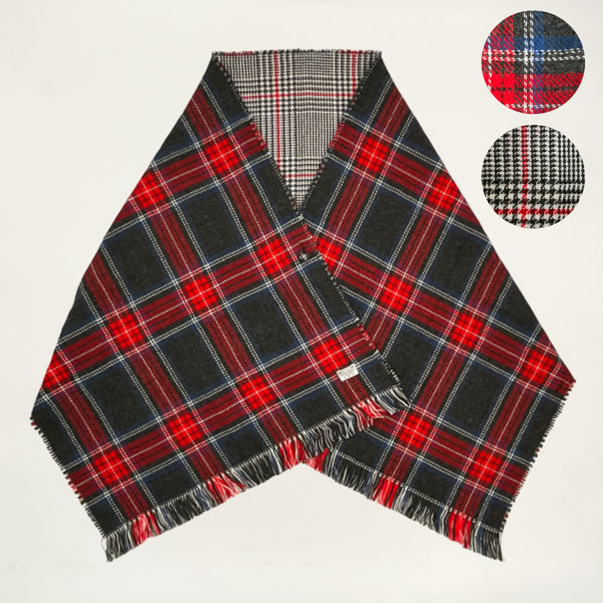 リバーシブルケープ