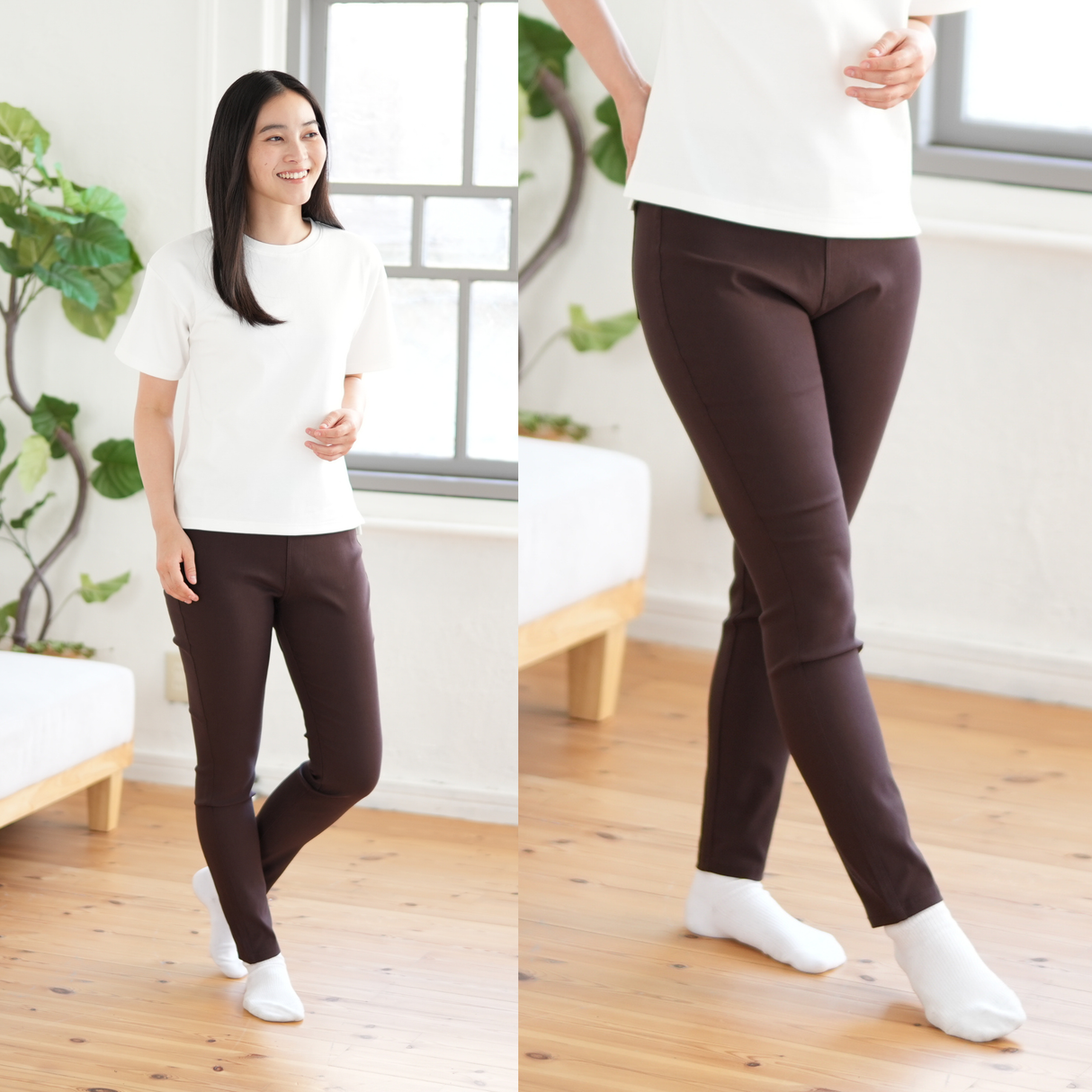 スラリノ レギンスパンツ