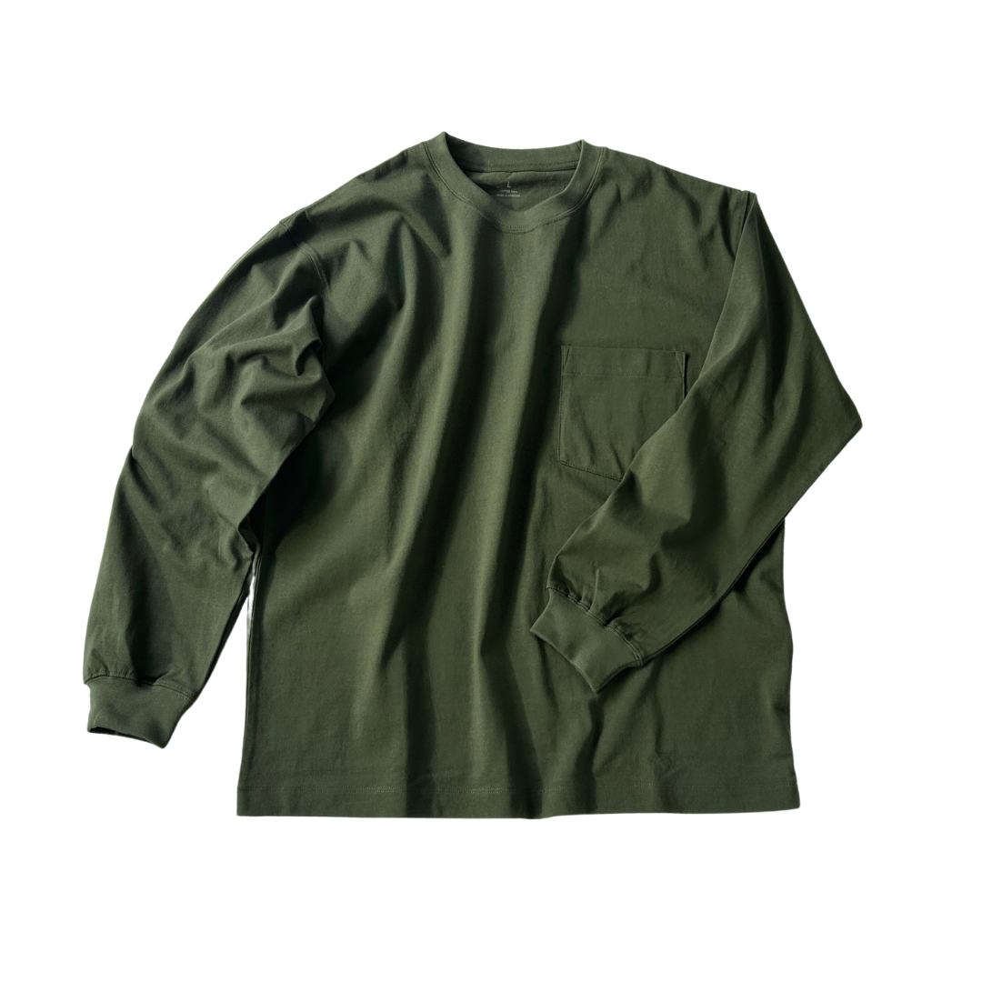 綿100% BIG Tシャツ(長袖)