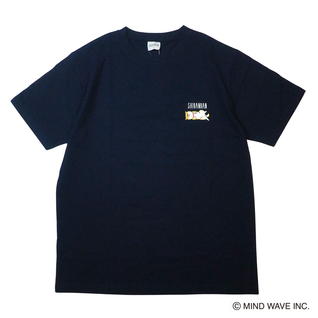 【しばんばん】ワンポイント刺繍Tシャツ