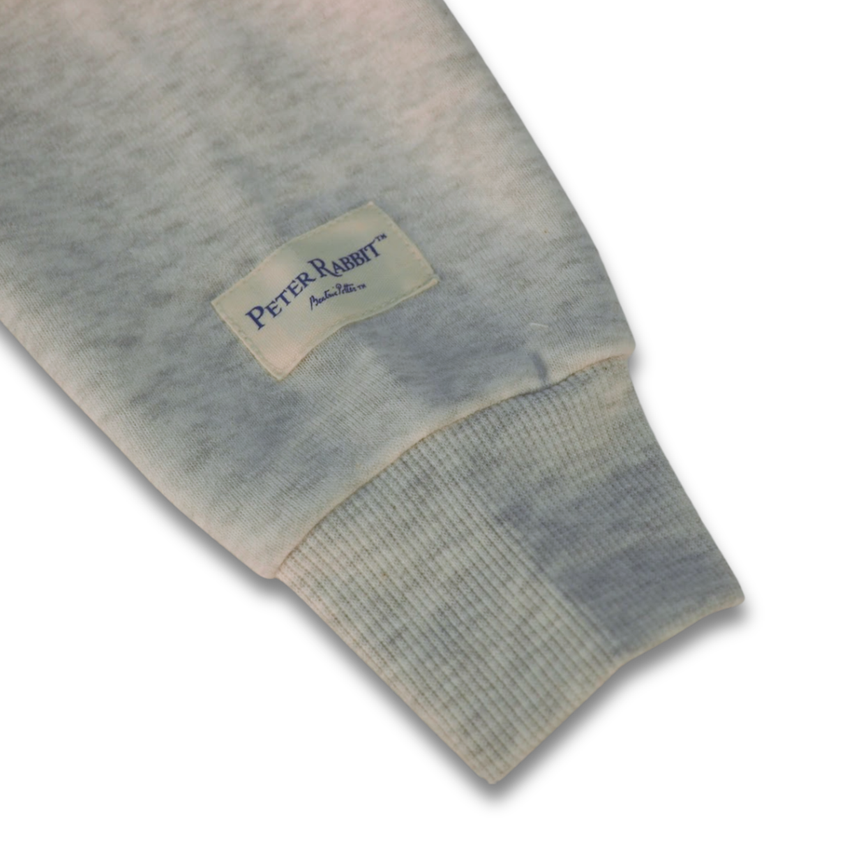 ピーターラビット裏起毛ジップパーカー