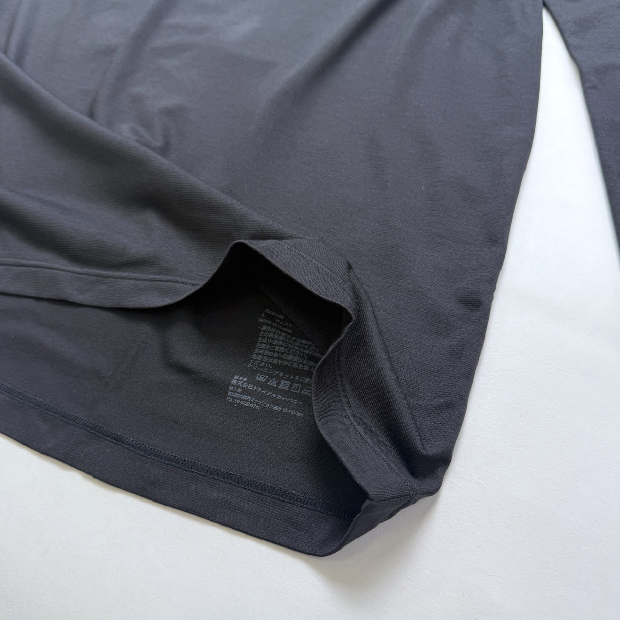 【ONFEEL】タートルネックインナーT/長袖